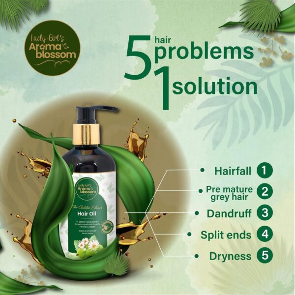 Hair oil 300 ml - Image 2