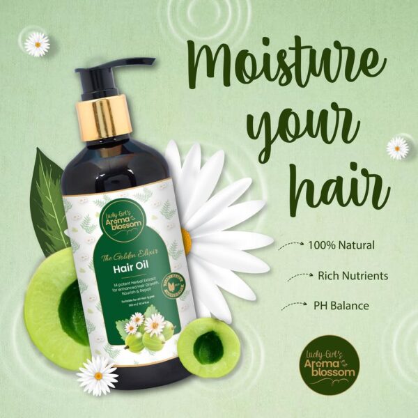 Hair oil 300 ml - Image 3
