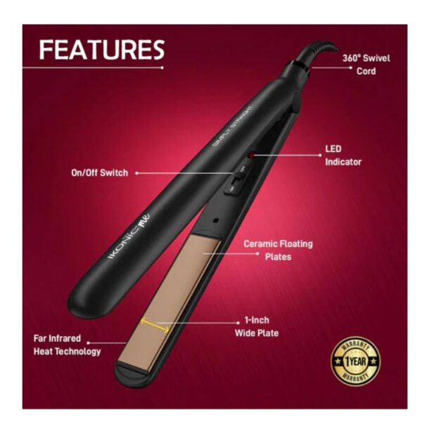 Ikonic Me

Ikonic Me Simply Straight Hair Straightener
 ₹ 2,550

25% off

₹ 1,912  - Image 2