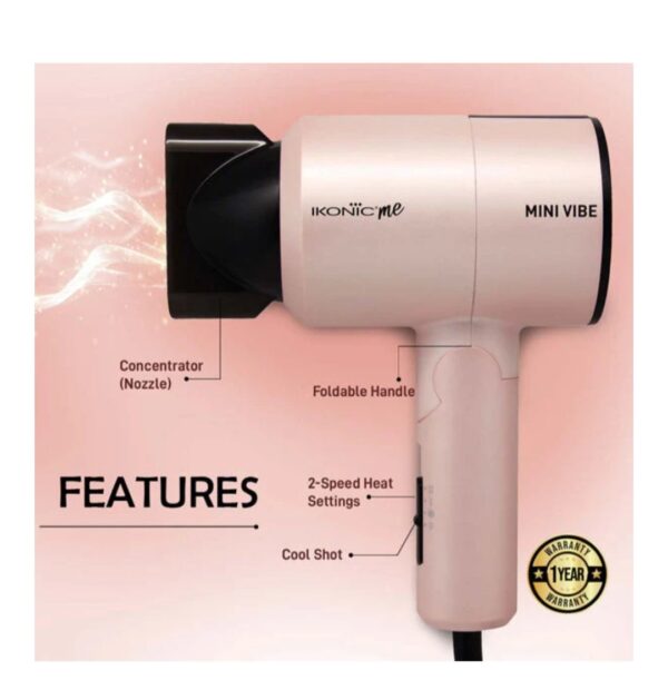 Ikonic me

Ikonic Me Mini Vibe Hair Dryer

₹ 1,750

25% off

₹ 1,312


MRP inclusive of all taxes - Image 2