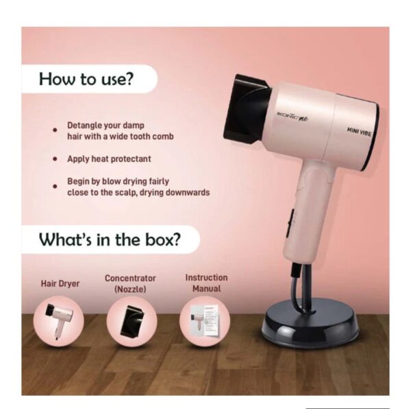 Ikonic me

Ikonic Me Mini Vibe Hair Dryer

₹ 1,750

25% off

₹ 1,312


MRP inclusive of all taxes - Image 3